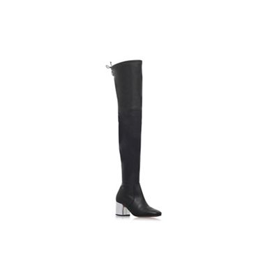Carvela Black 'Wizard' high heel knee boots